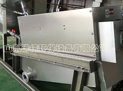 溶氣氣浮機(jī)出水帶泥如何處理？